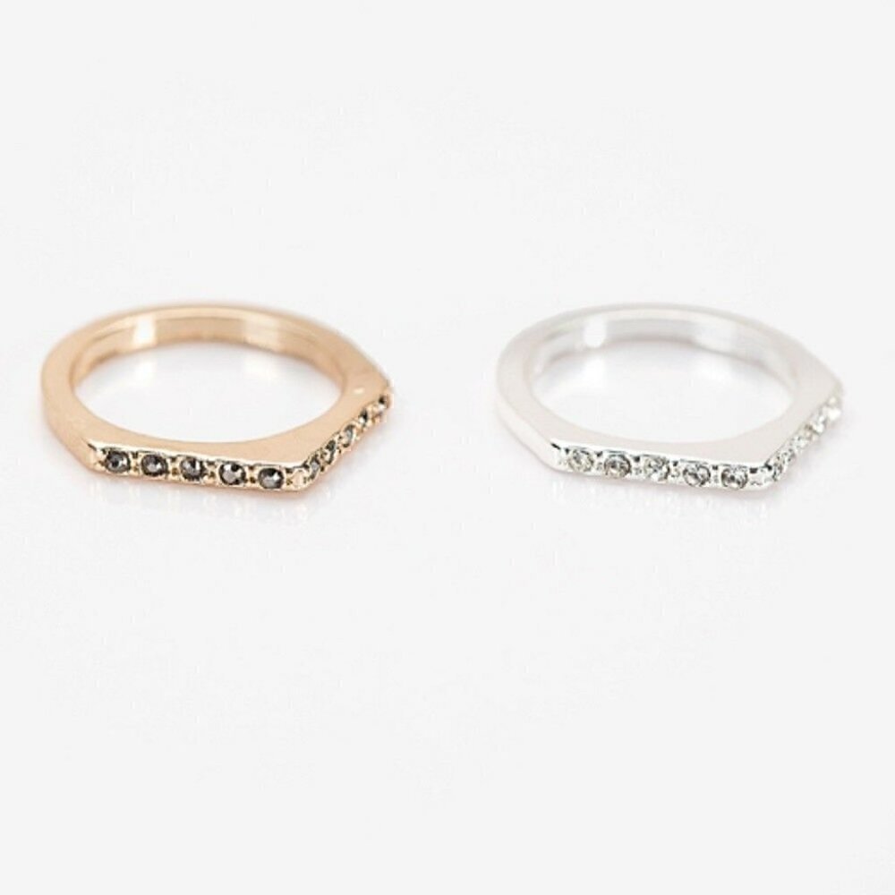 Delicately Yours™ Midi Rings - Metals